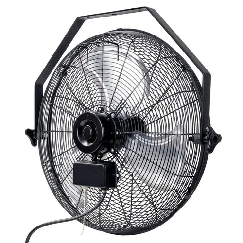 12 18 20 24 inch Industrial extractor fans Workstation Factory heavy duty industrial ceiling wall mounted fan