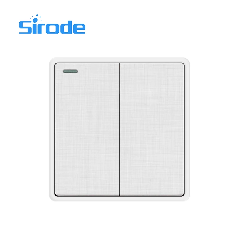 Sirode золото T4-2A 3x3 7x7 размер световой контроль 10A 250V 3 Gang настенный выключатель для рынка Саудовской Аравии с