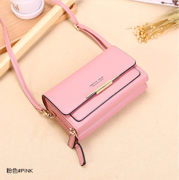 Women Wallet Set Retro Luxury PU Leather Clutch Long Wallets Leather Bloing Tri-fold card Holder Wallet Letter Purse