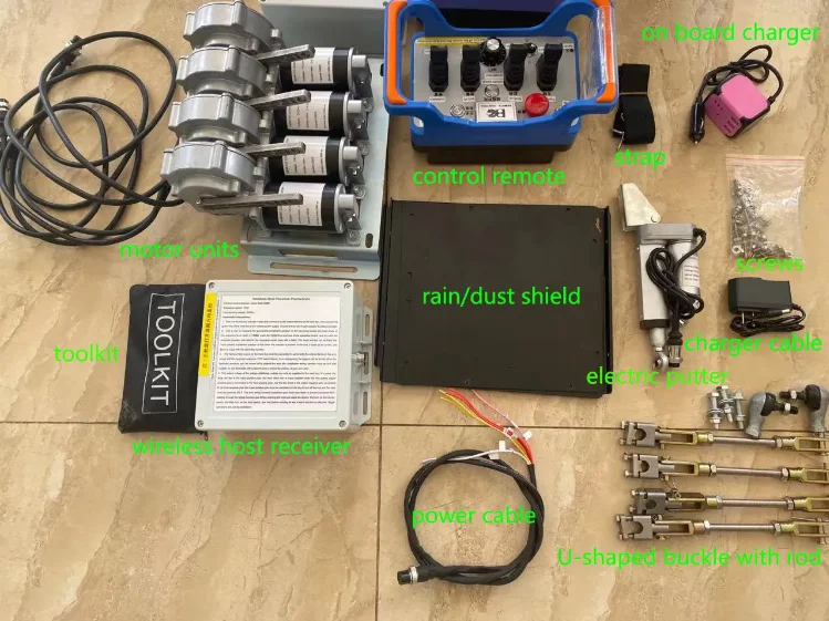 wholesale premium construction machinery partshydrsulic remonte control 4 way hydraulic wireless control system
