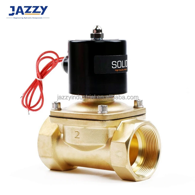 JAZZY 2N Series Solenoid Valve 2W 3N B UW Underwater Super High Pressure Steam High Low Temperature Valve Way Solenoid Valve