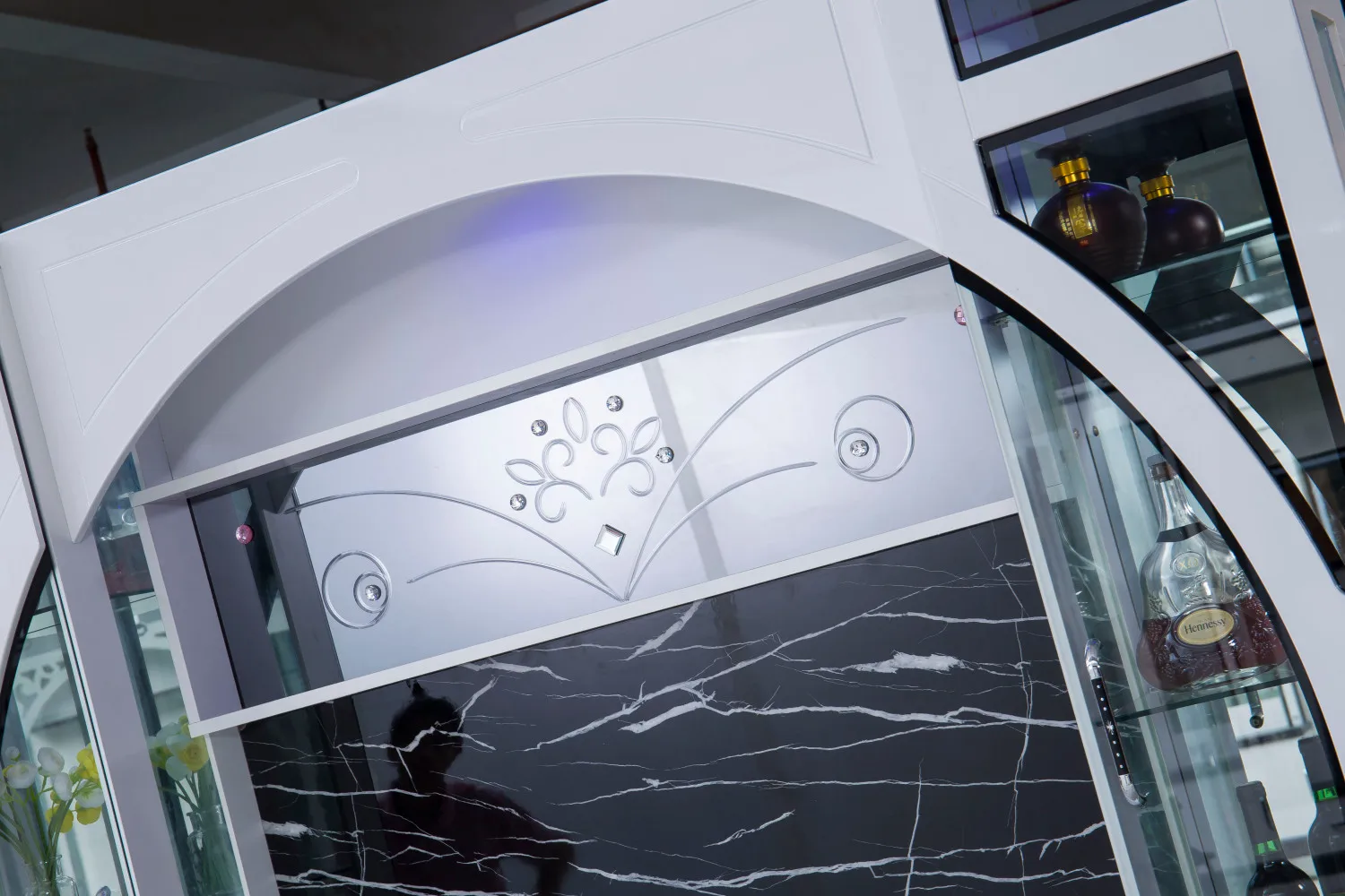 Factory Living room furniture simple tv stand wood wall  tv cabinet modern