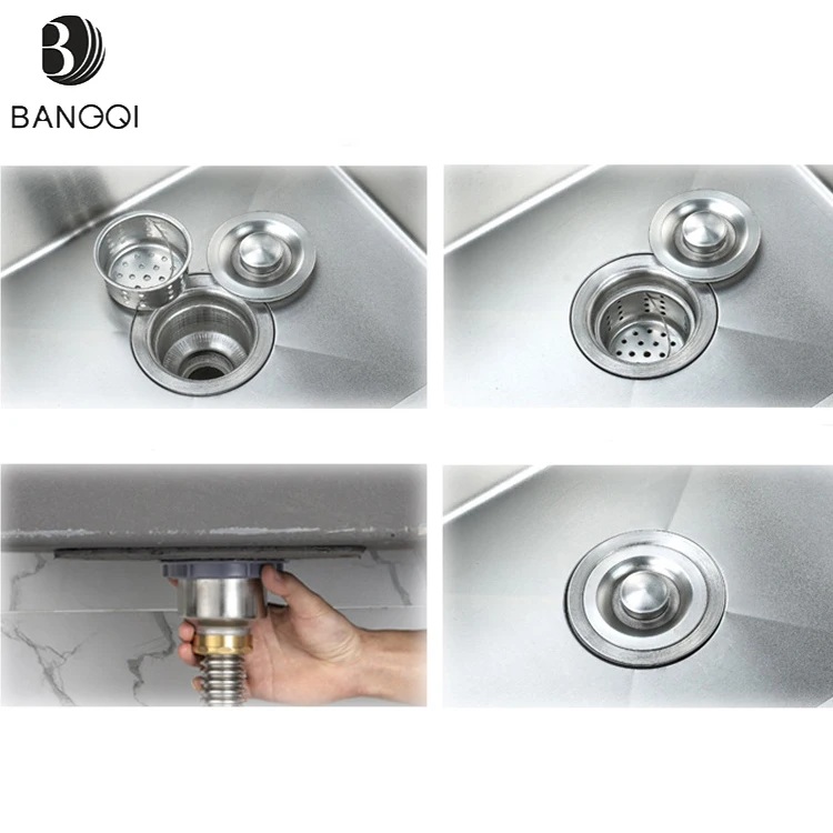 Modern Stainless Steel Flexible Drainage Basin Pipes Deodorant Bathtub Drain Hose Polished Water Pipe Strainer Kitchen Bathroom