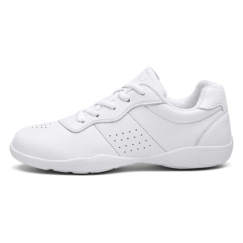 Factory Cheaper Price Full Custom Team Logo Cheerleading Sports Sneakers Low Moq High Quality Girls Cheer Shoes Custom