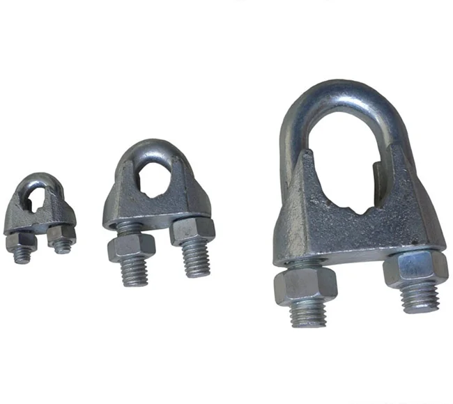 DIN741 malleable GI wire rope clip