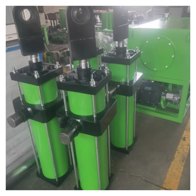 
Custom industrial double Acting tie rod hydraulic cylinder 80x100 hob for farm equipment 