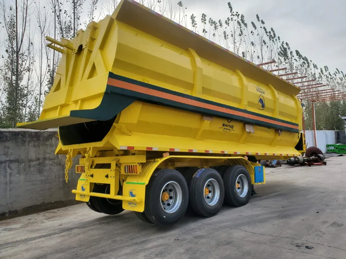 Factory direct sales, customization supported, global hot-selling 3-axle 4-axle rear-end dump semi-trailer truck trailer