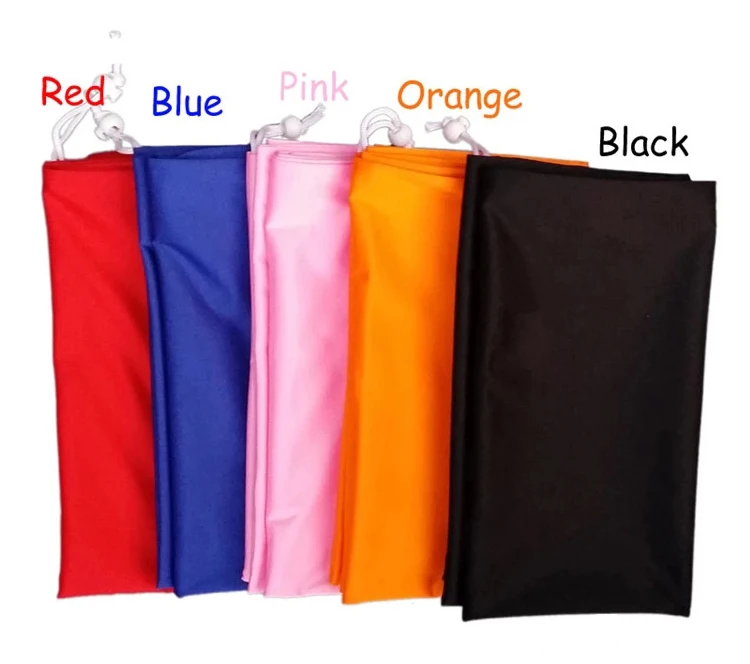 Big 50x60cm solid waterproof PUL laundry bag reusable wet diaper bag pail liner leakproof travel drawstring bag with toggle