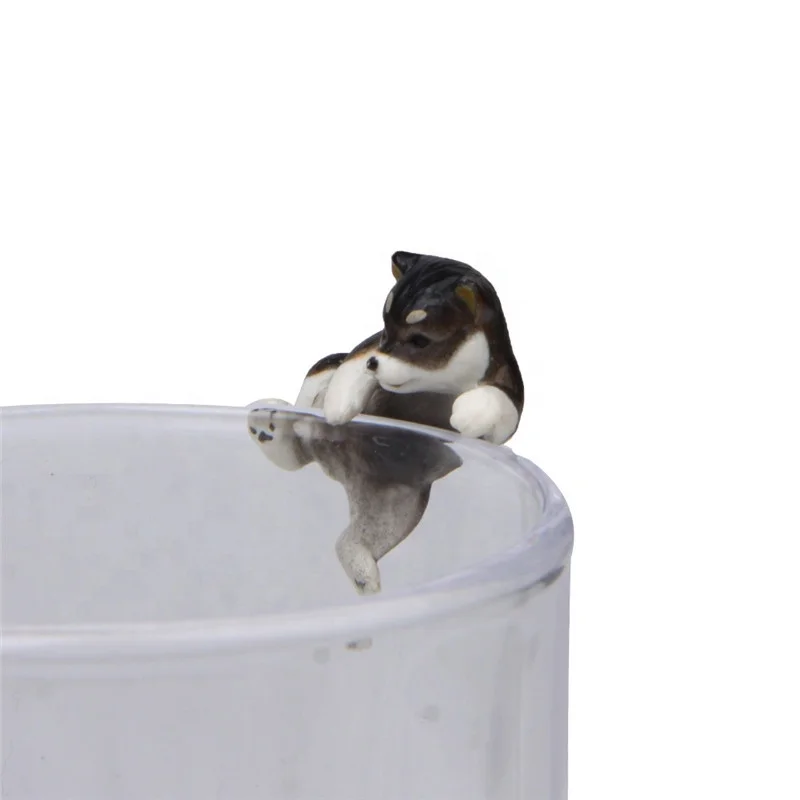 Resin Cake Decoration Action Figure Ornaments Miniature Anime Cup Cat