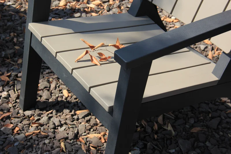 3-seater plastic reliable quality garden outdoor furniture leisure wooden chair with dining chairs