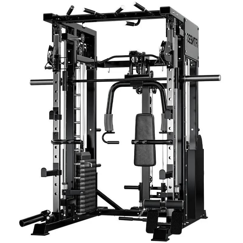 Оптовая цена интегрированное тренировочное оборудование Smith Machine многофункциональное домашнее для прижимных стендов козловой каркас машина Pec Fly