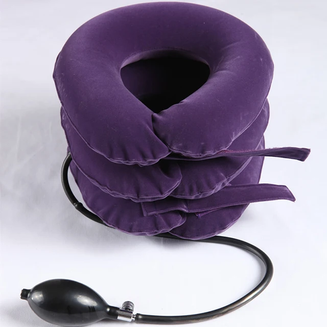 Air Neck Traction Relive Pain Cervical Collar Device Inflatable Neck Support Traction Pillow