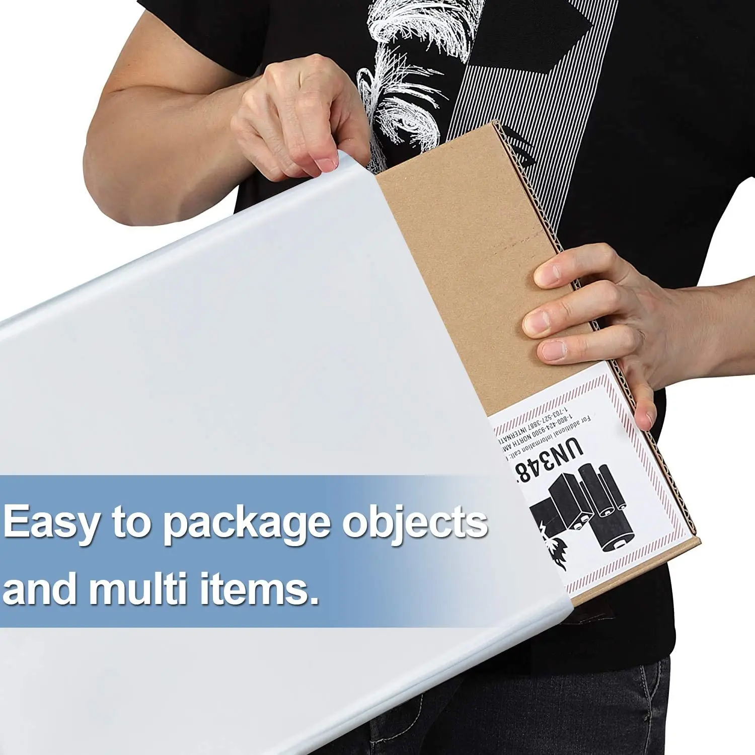 GDCX Self Adesive/ Printing Shipping Postal Package Mailing Bag Courier Handle Polymailers Various Sizes Polymer Pouch