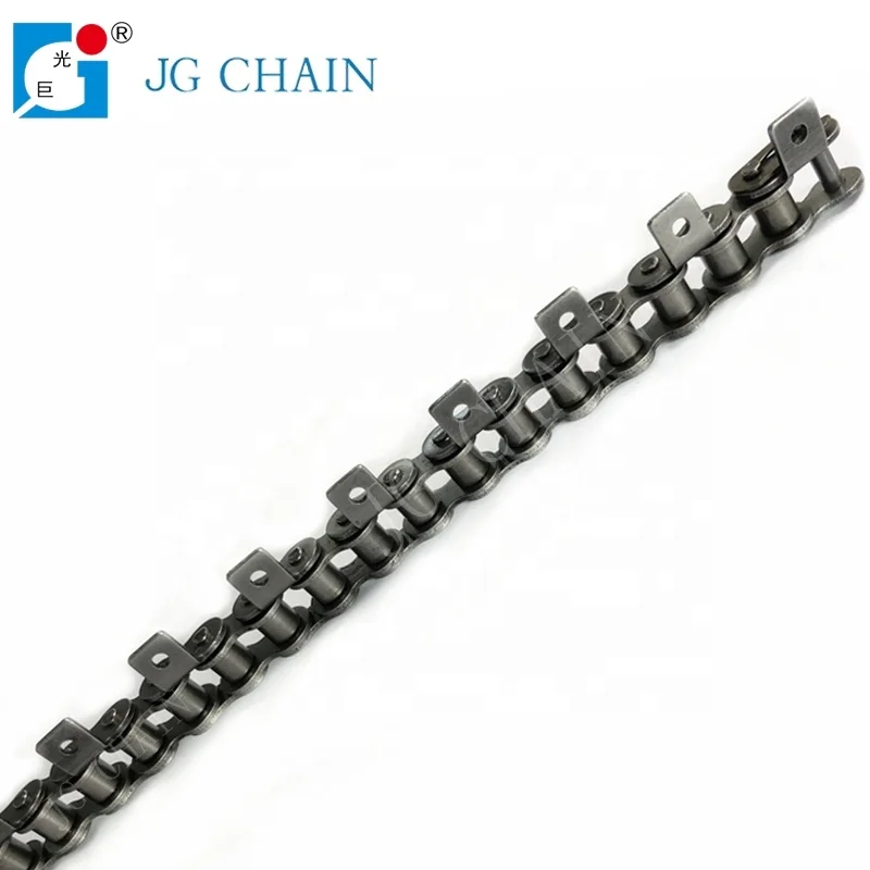 Factory direct sales Steel K conveyor roller chain din 08B-1 transmission chain with attachment
