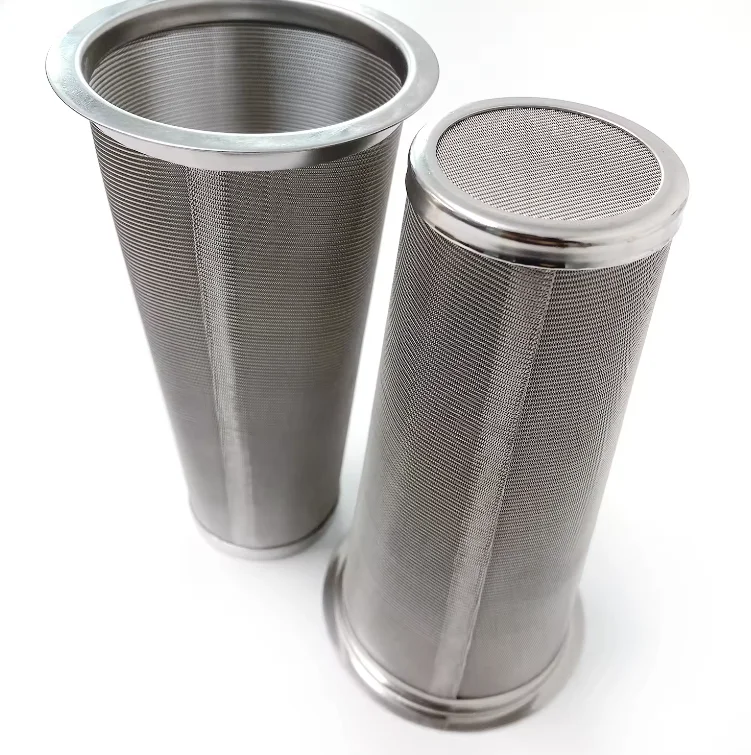50 80 100 micron cold brew coffee maker stainless steel mesh filter for mason jar