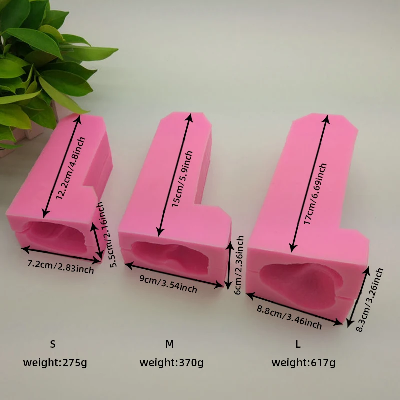  B-1001 3D Funny Penis Phallus dildo Mould for cake Gypsum Chocolate candle soap Mold Shaped Cake Tools Silicone