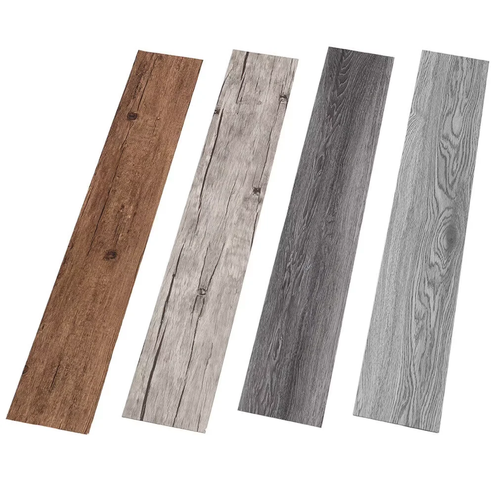 High Quality 2mm 3mm Wood Look Vinyl Plank Dry Back Glue Down LVT Tile Luxury Vinyl Flooring