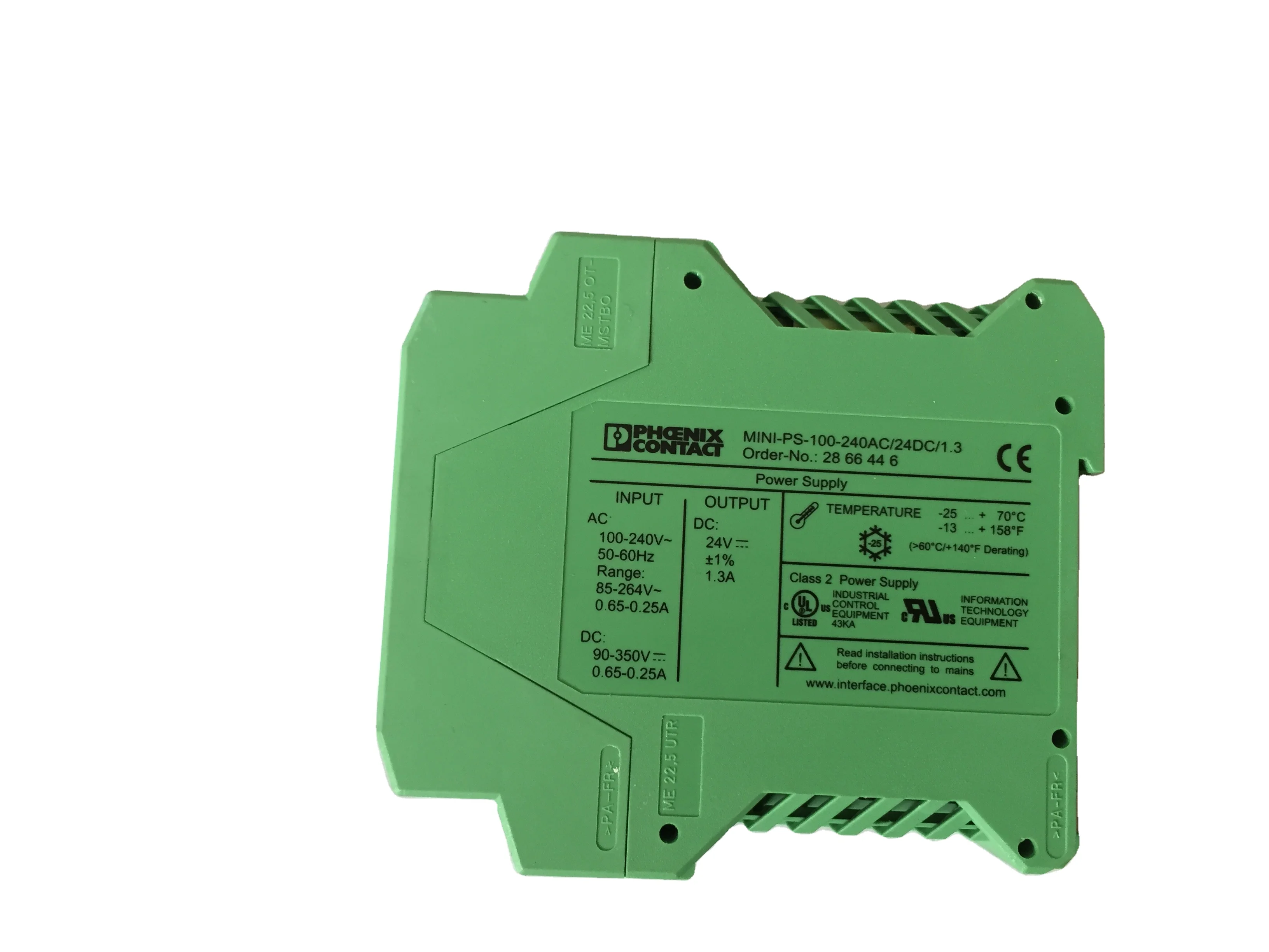 2866446  MINI-PS-100-240AC/24DC/1.3   power  relay   new and original