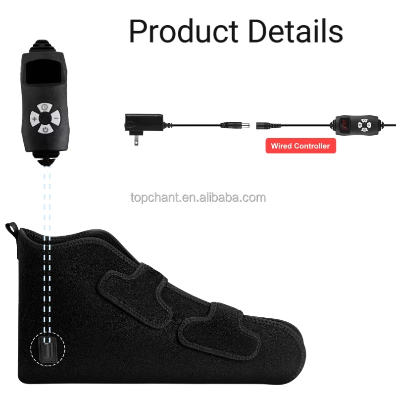 Rechargeable Red & Near Infrared Red Light Therapy Shoe With 660nm And 850nm For Cellular Healing Health Care Products