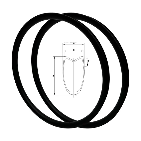 High Quality Lightweight 700C Carbon Bicycle Wheels Parts with Ceramic Bearings and Rim Brake for Road Bike and MTB