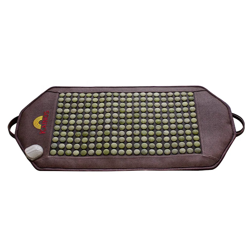 Ceragem China Mini Infrared Jade Stones Mat Electric Heating Back Massager Healing Mat