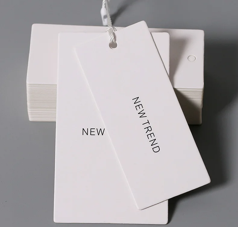 Custom Hang Tag For Clothing Tags Clothes Label With Custom Logo Manufacturer