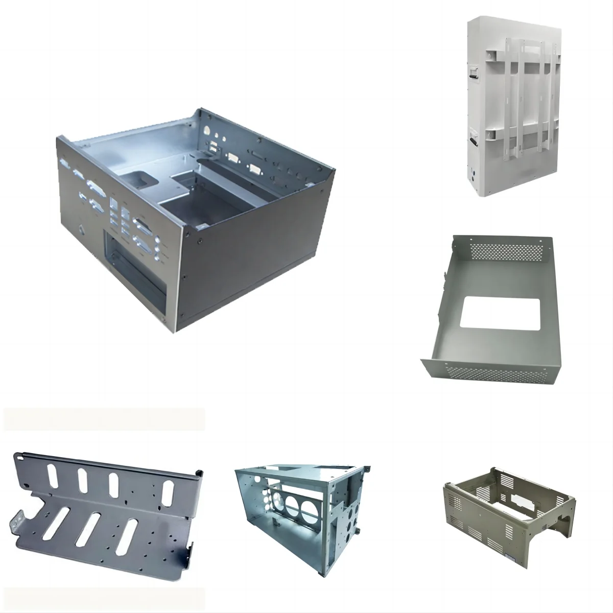 Customized Processing Small Large Aluminum Profile Products Sheet Metal Parts Bending Wiring And Cutting Services
