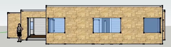  Современная вилла Daquan 260m2 с легким стальным