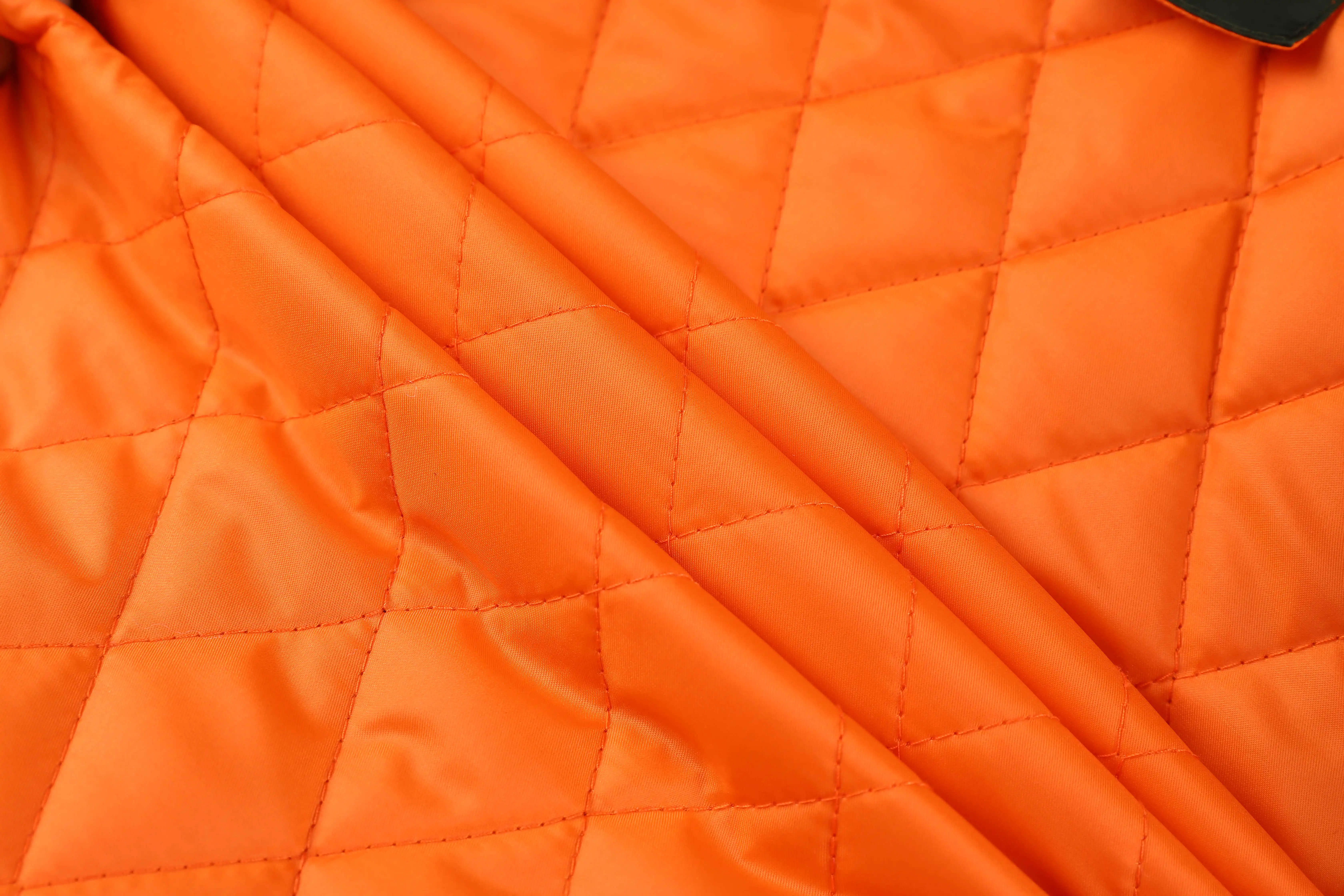 MJQ22 Unisex Popular Warm padded Outdoor Satin Bomber Green Black Winter Jacket wholesale coaches jacket