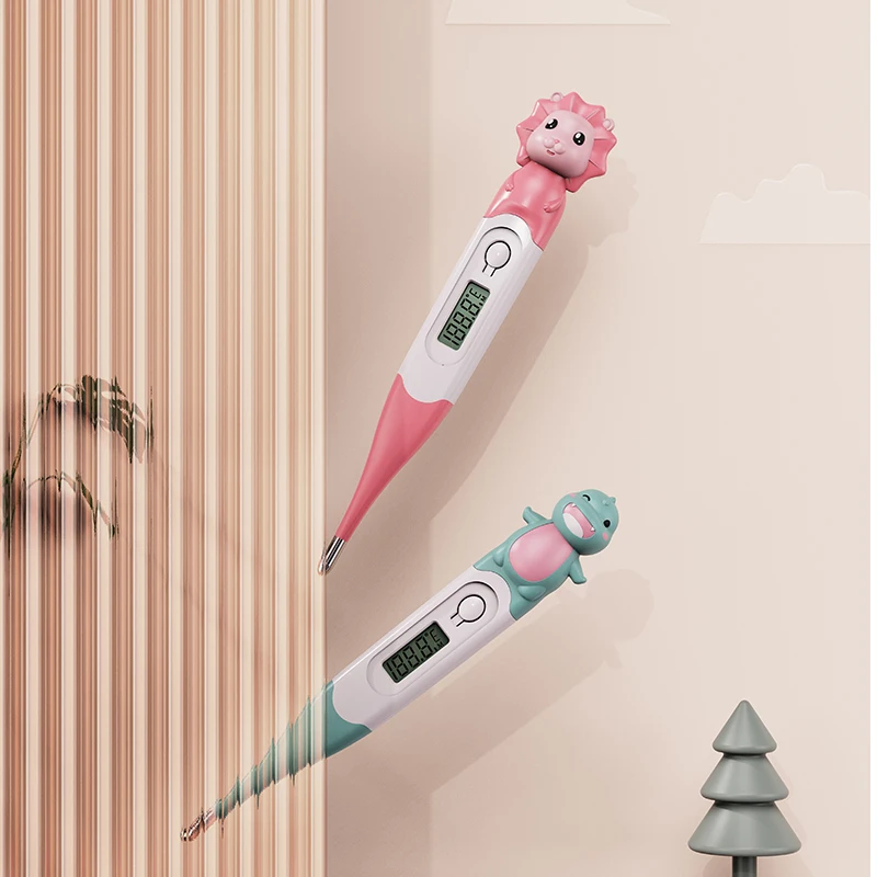 MDR CE Cartoon Character Digital Thermometer Baby Children