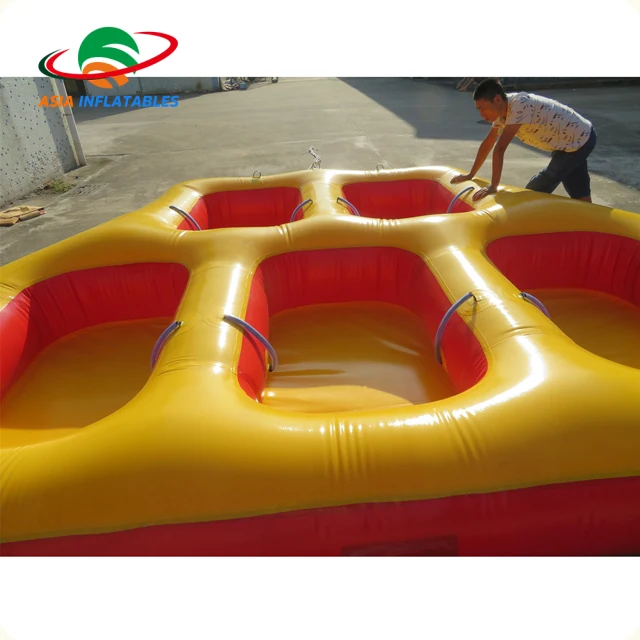 Inflatable Water Towable Tube Ski Boat For Jet Ski Water Fun Sport Game