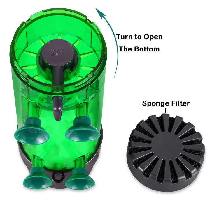 Fluidized Bed Filter Fish Tank Water Filter Replacement Cotton Sponge Filter Aquarium SpongeFilter Supplies LH300/LH600