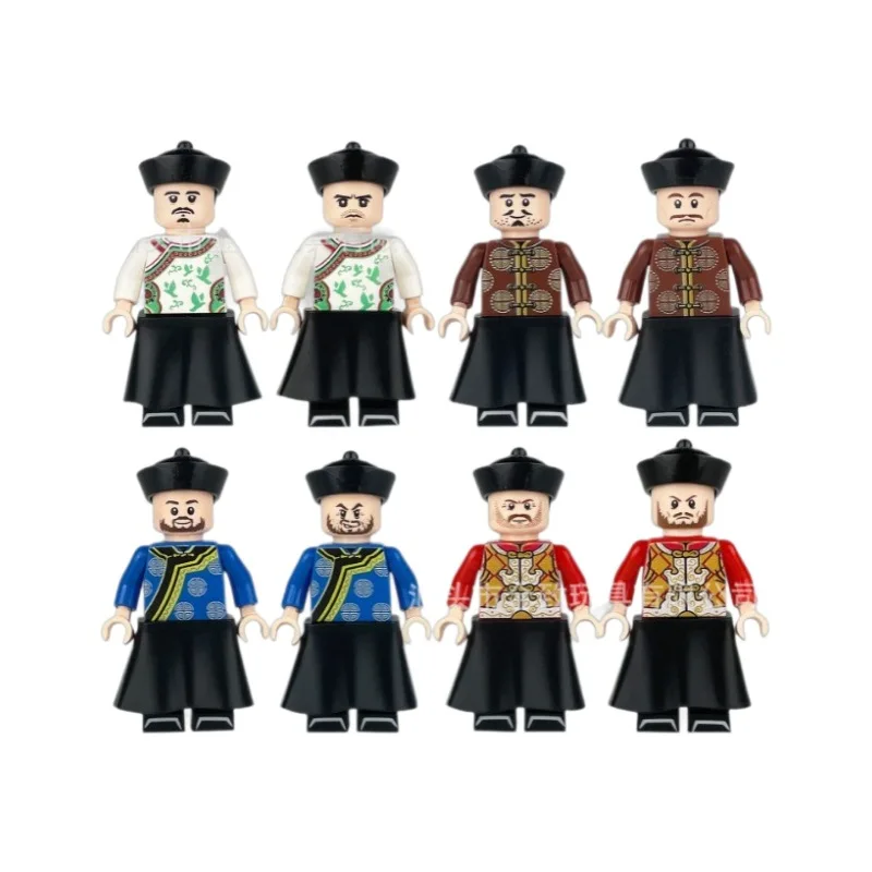 soldier Mini Building Blocks Animation Diy Mini Cartoon Character Building Blocks Various Style Block Man Kid Educational Toy