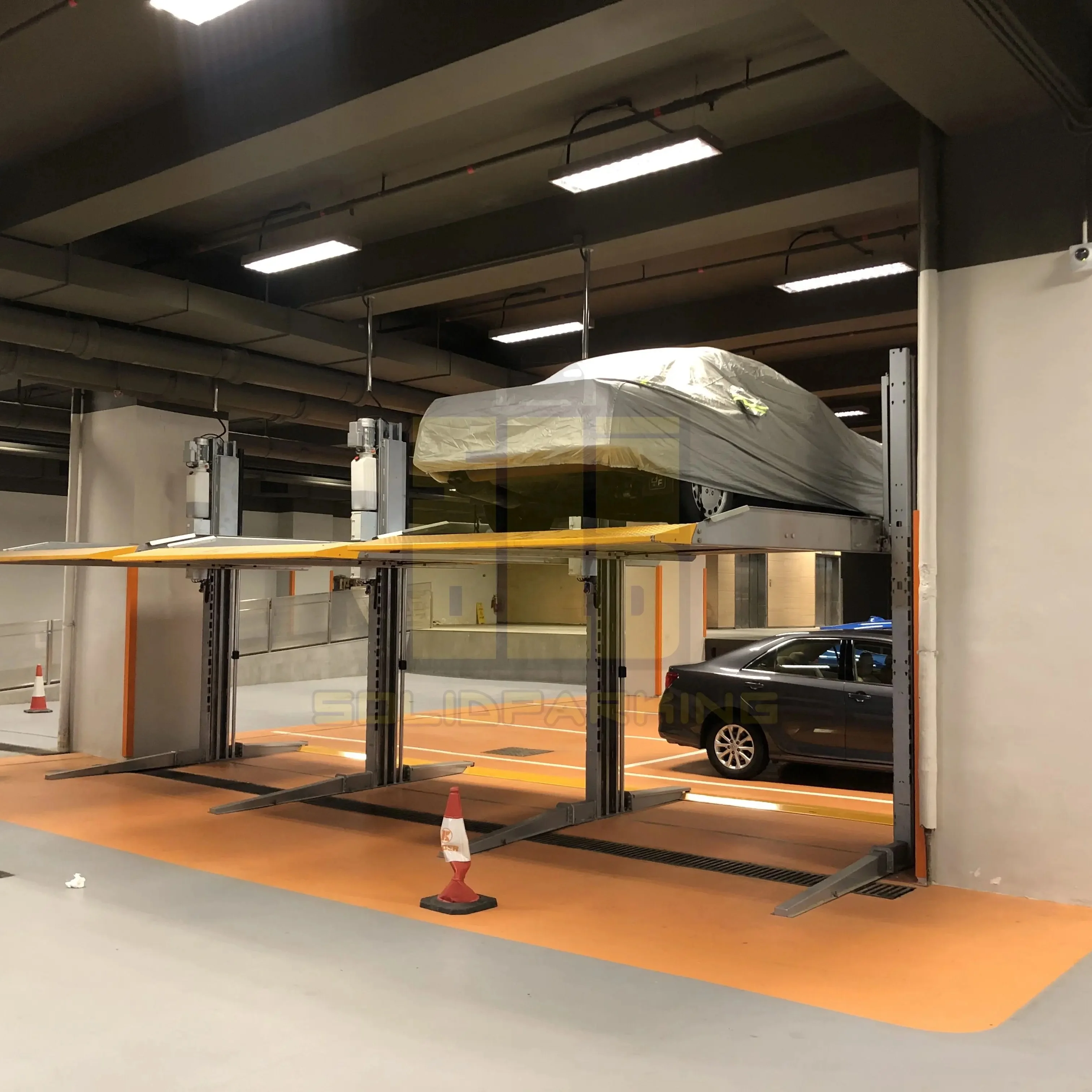 Customized Color Height Capacity Two post hydraulic automotive vehicle car lifter repair hoist for sale