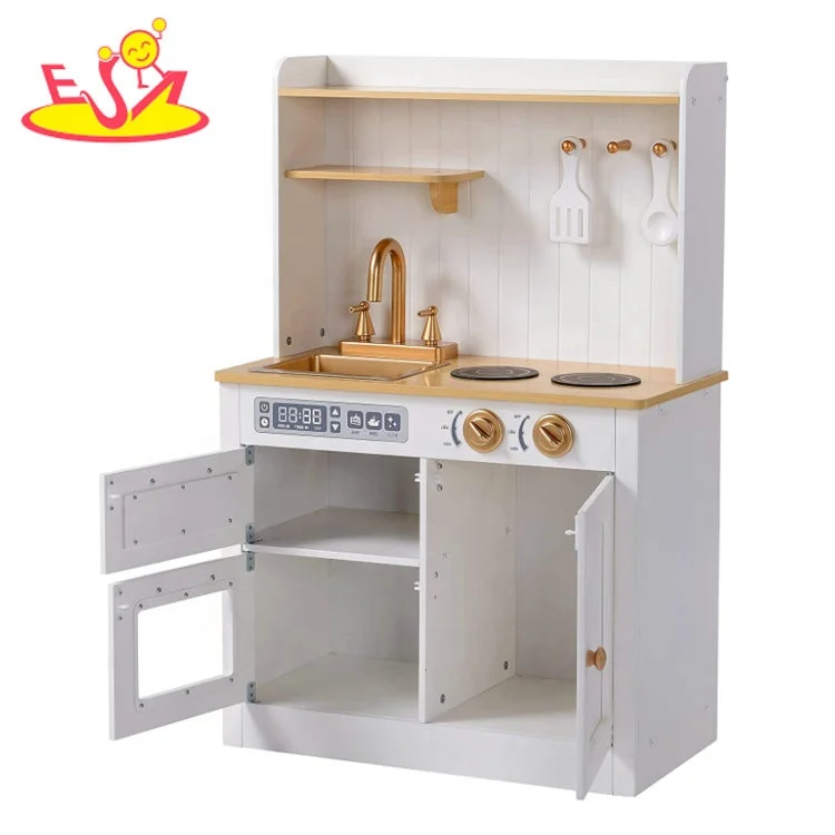 Best design wooden kids kitchen play set with low price W10C491