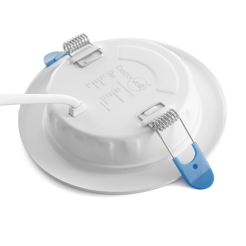 China splash proof ultra thin led panel 4 6 8 inch 9w slim led down light ceiling housing