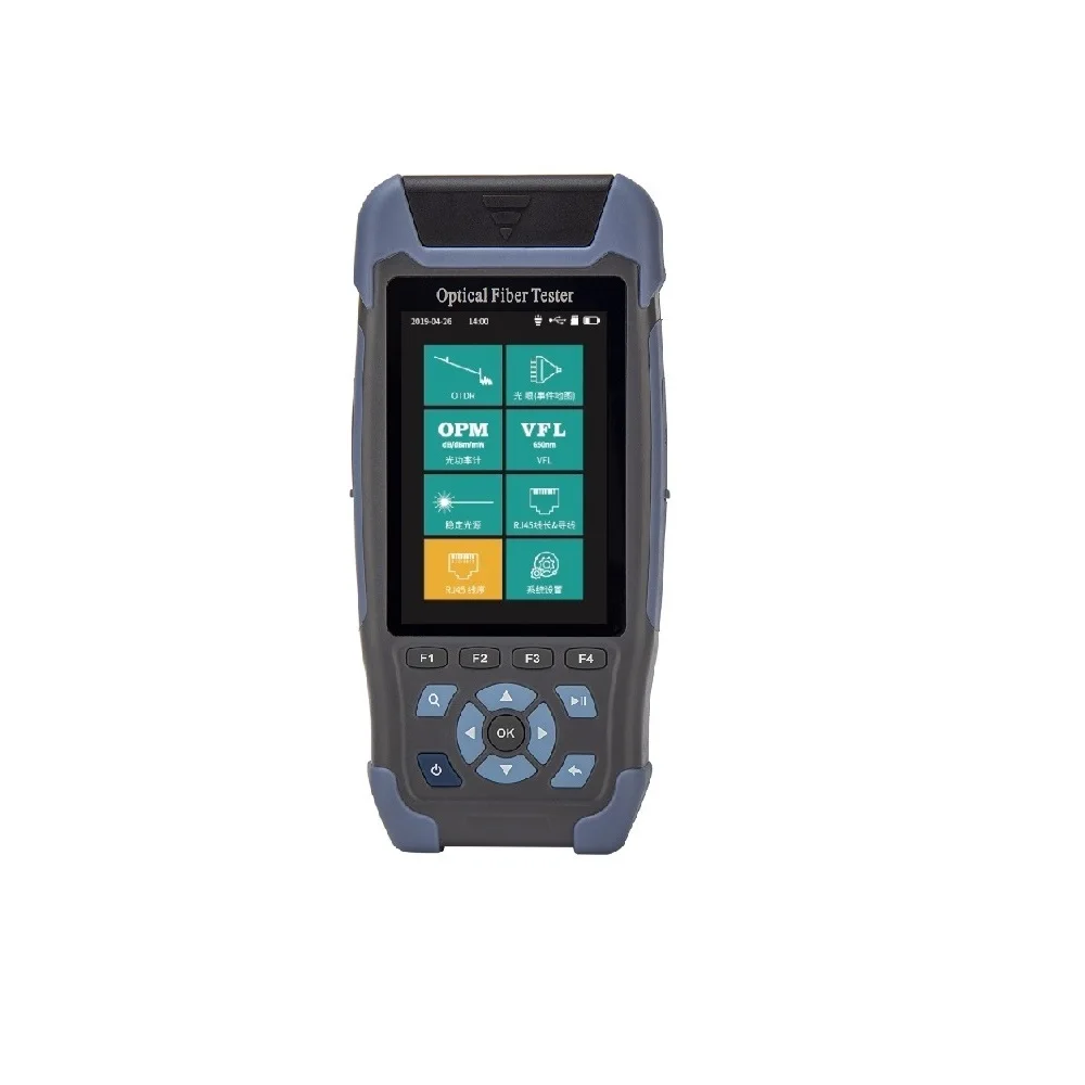 Мини OTDR ручной многофункциональный NK3200 с 9 функциями VFL OLS OPM карта событий 24 дБ для тестера 60 км волоконного кабеля Ethernet