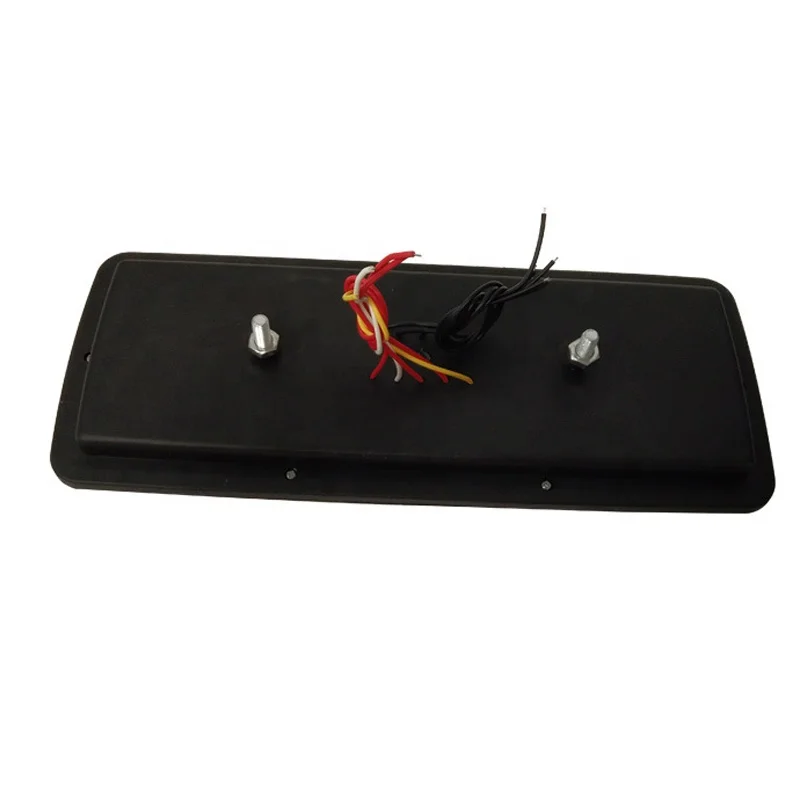 Waterproof Universal Clear Lens Truck Rear Tail Lights 24V For Trailer