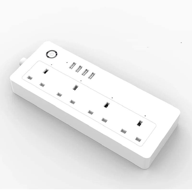 2021 Alexa Google Home IFTTT розетки переменного тока USB-порты расширение Великобритании умная Wi-Fi розетка