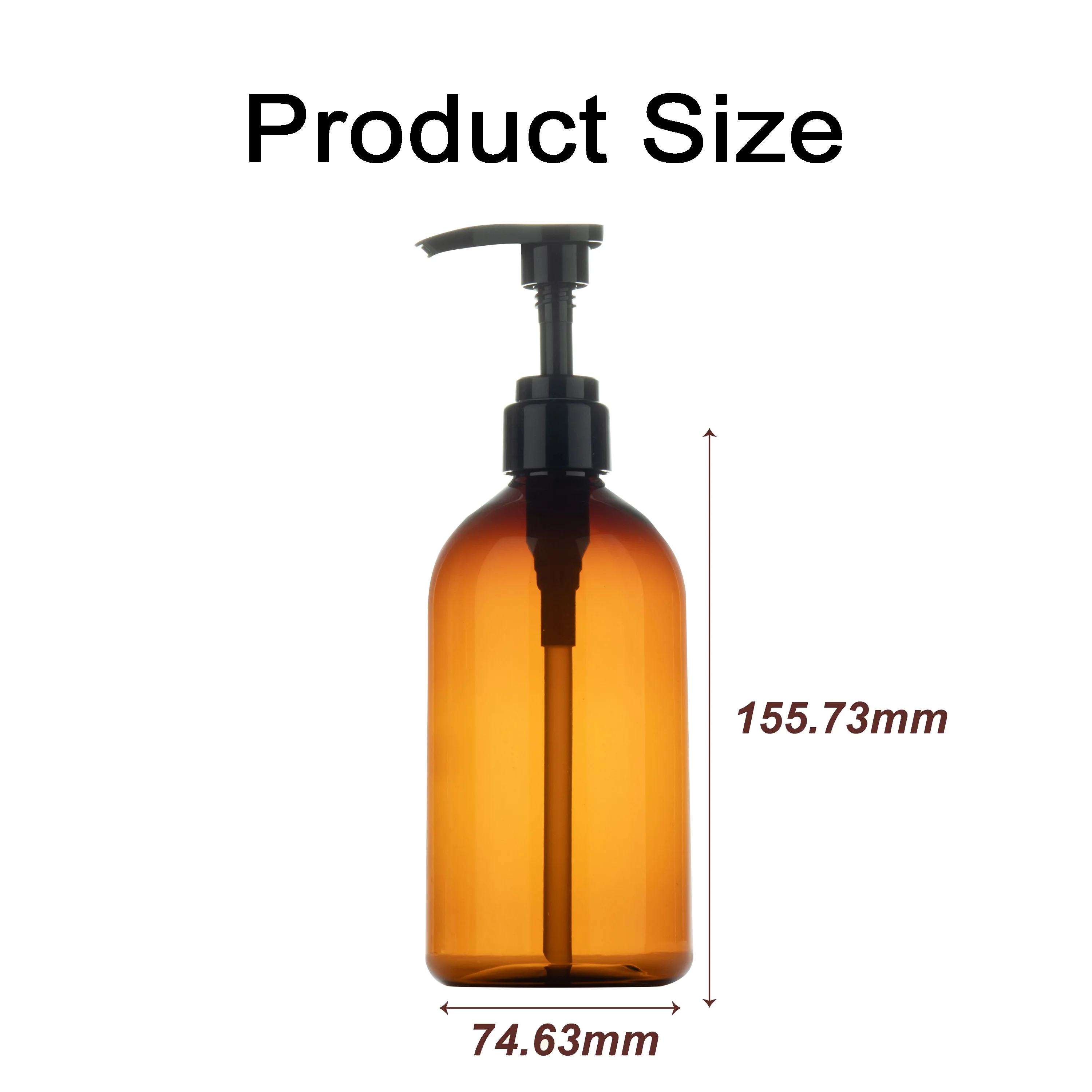 REMAX Hot Sale Explore Brown Translucent 500ml Lotion Bottles for Creative with DIY Projects or Business Packaging -Buy Now