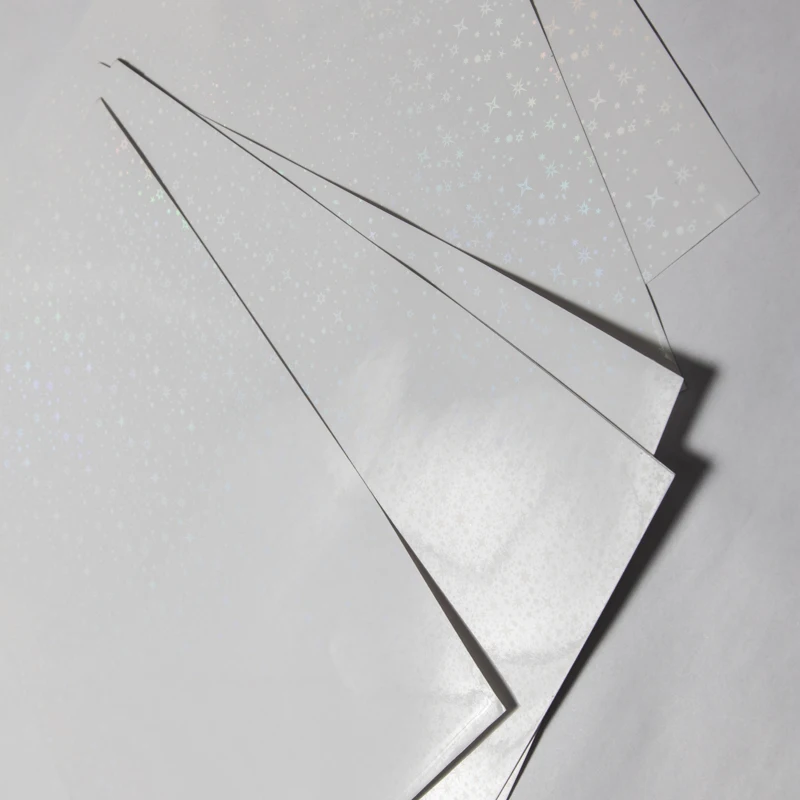 Bopp Transparent Holographic Cold Lamination Film