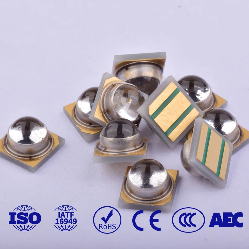 Custom High radiant power 3w 4w UVA UVB UVC 250nm 260nm 265nm 360-380nm 385-405nm Purple LED UV LEDs for uv led lash lamp