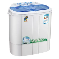 2.5kg twin tub mini baby clothes washing machine for home