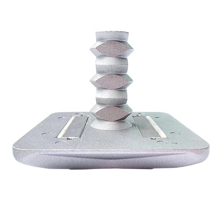 Manufacturer Customized Square Road Reflector Cat Eye Glass Aluminum Driveway Marker Traffic Reflective Road Stud