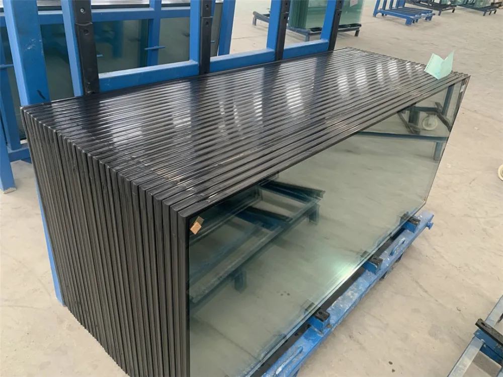 Insulated Interior Glass Wall Partition Panels Hollow Structure for Outdoor Industrial Bathroom Kitchen Supermarket Applications