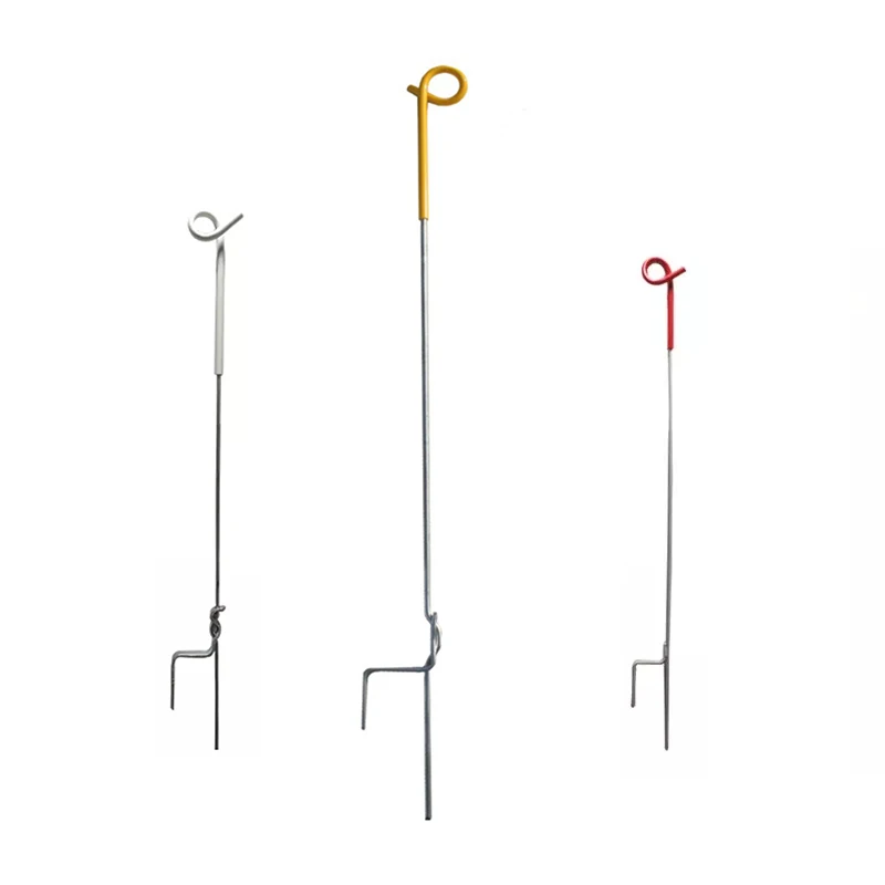 Pig tail posts for farm fences can be customized in various specifications