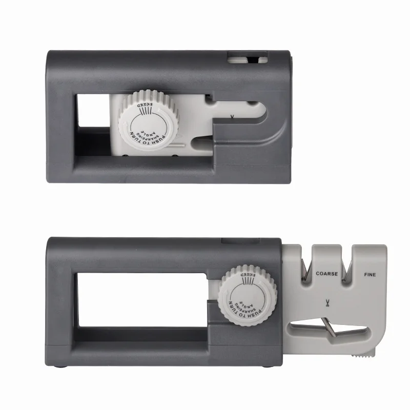 expansion Mini Manual Kitchen Scissors Sharpener Quality Ceramic Diamond Adjustable Carbide Steel Afiador De Faca Sharpening