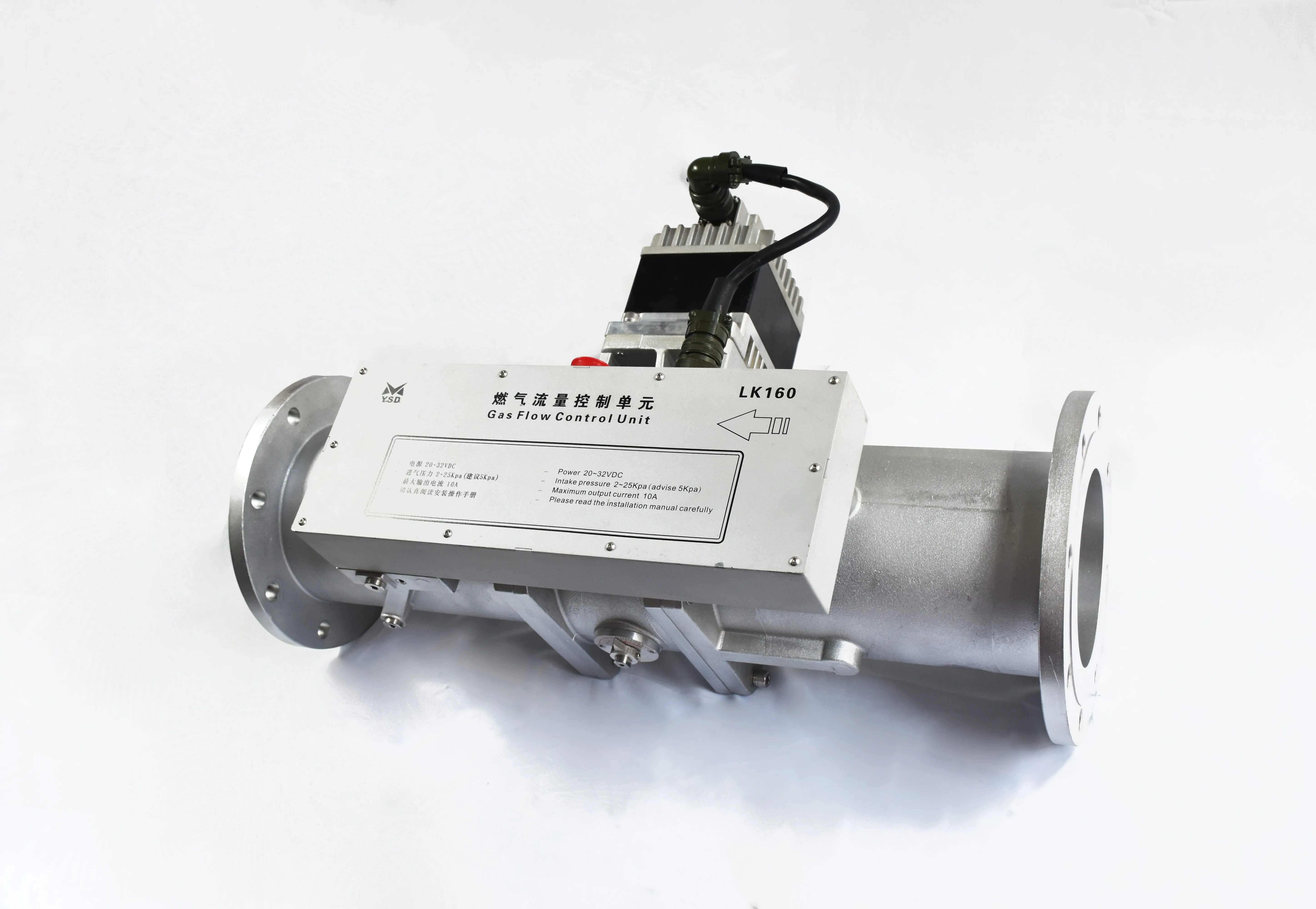 woodward Gas metering valve Tecjet 160 plus for Jenbacher, MWM, CAT MAN Gas generator flow meter integrated throttle body valve