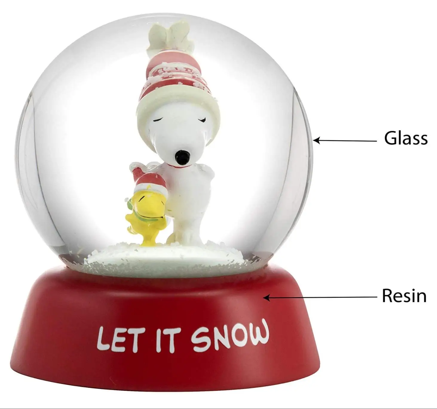 
Resin Craft Custom Made Christmas Souvenirs Gift Snow Globe for Shikecore 
