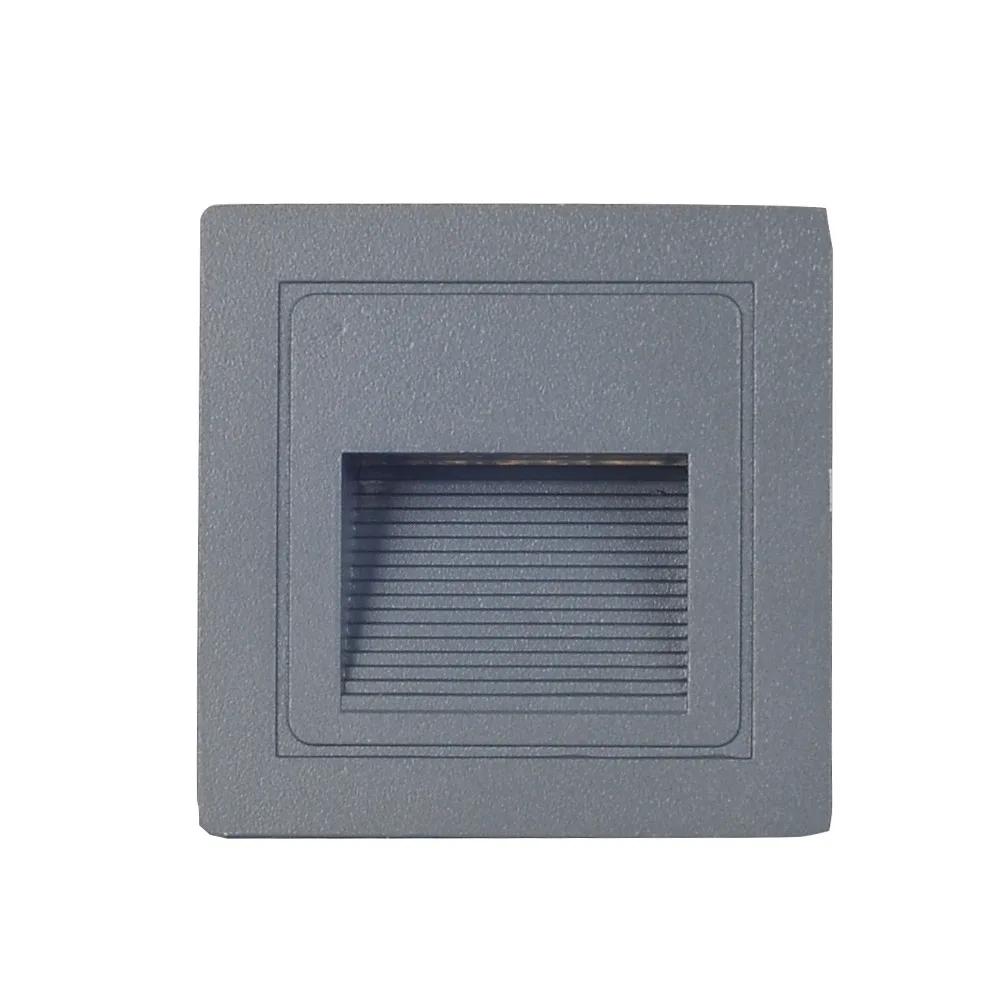 3W 5W Led Wall Recessed Corner Light Exterior Garden Underground for